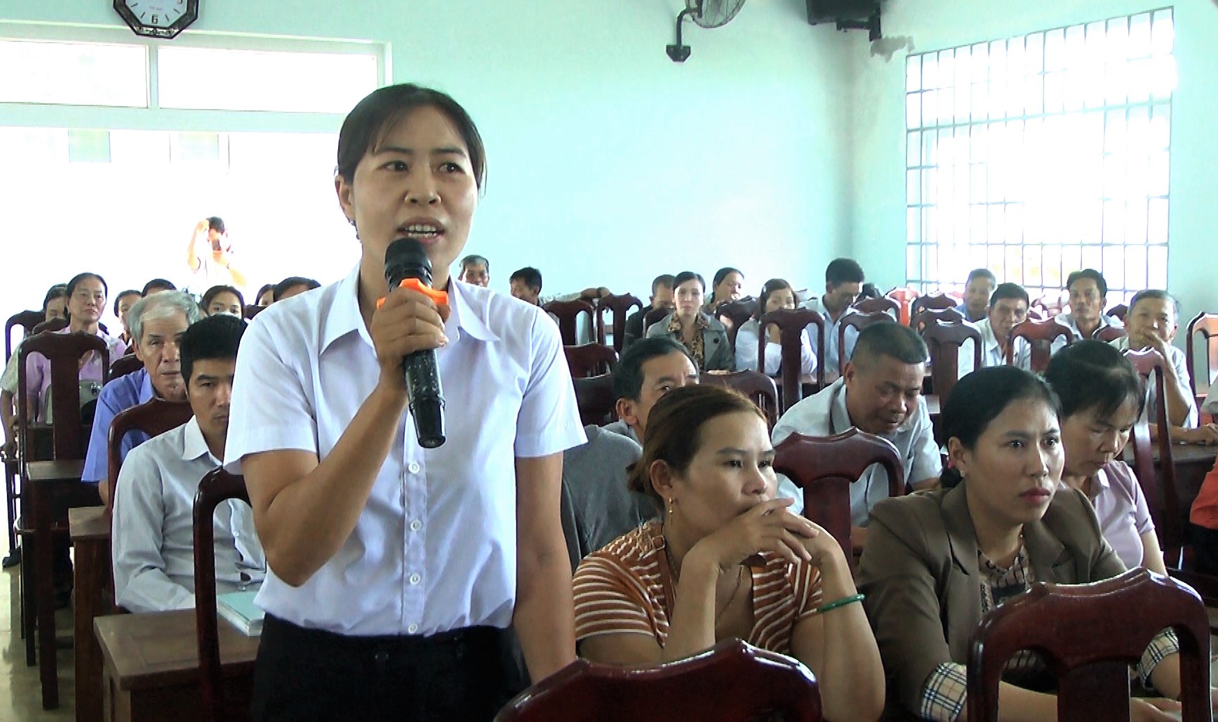 Hội nghị tiếp xúc cử tri, sau kỳ họp thứ 6, HĐND huyện khóaVIII và HĐND xã khóa VII, nhiệm kỳ 2021 – 2026 